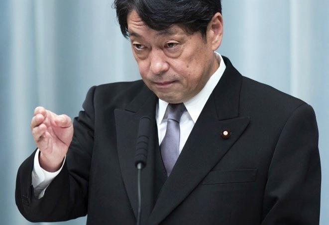 Bộ trưởng Quốc phòng Nhật Bản Itsunori Onodera. Ảnh: Macau Daily Times.