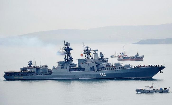 Tàu khu trục săn ngầm Admiral Tributs, Hải quân Nga. Navy Recognition.