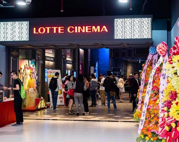 Rạp chiếu phim của Tập đoàn Lotte Hàn Quốc tại Việt Nam.