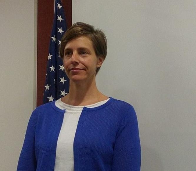 Đại sứ Mỹ tại Philippines bà Molly Koscina. Ảnh: Cebu Daily News.