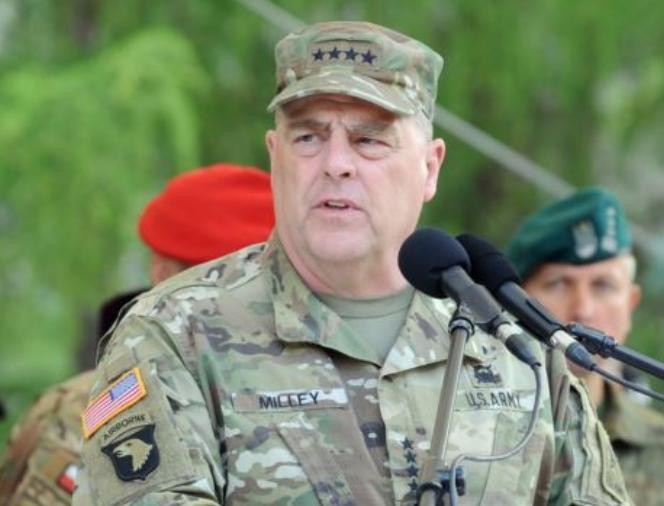 Thượng tướng Mark Milley, Tham mưu trưởng Lục quân Mỹ. Ảnh: VOA.