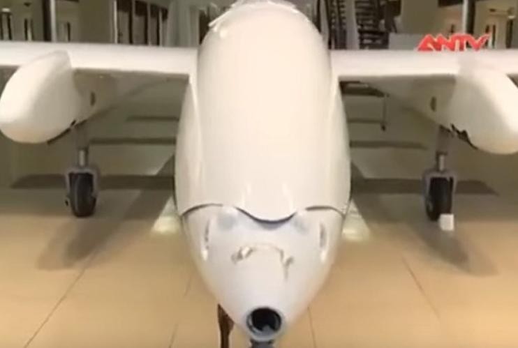 Máy bay do thám không người lái HS-6L do Việt Nam chế tạo.