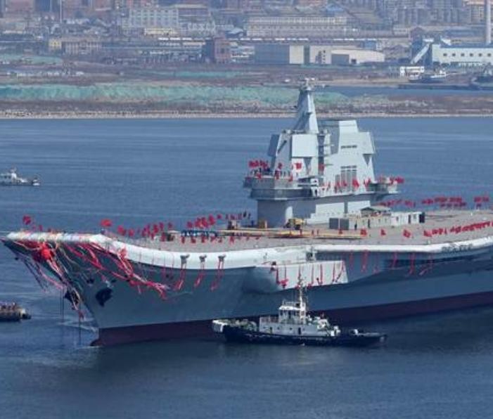 Tàu sân bay tự chế đầu tiên của Trung Quốc. Ảnh: Chinatimes.