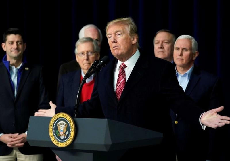 Tổng thống Mỹ Donald Trump gần đây công bố chiến lược an ninh quốc gia mới. Ảnh: ABC.