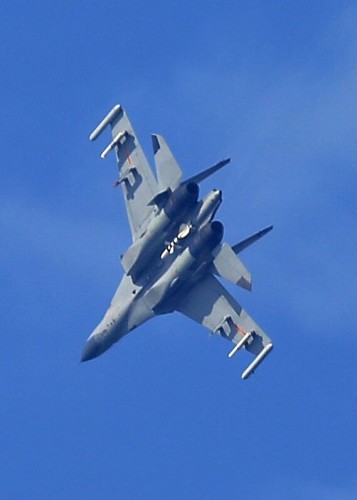 Máy bay chiến đấu J-11 Trung Quốc. Ảnh: Sina.