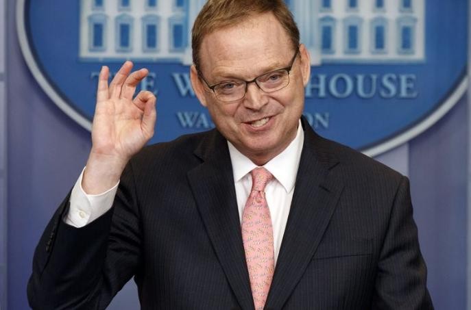 Chủ tịch Ủy ban cố vấn kinh tế Nhà Trắng Mỹ Kevin Hassett. Ảnh: Washington Times.