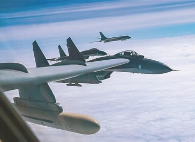 Không quân Trung Quốc vừa tiến hành 