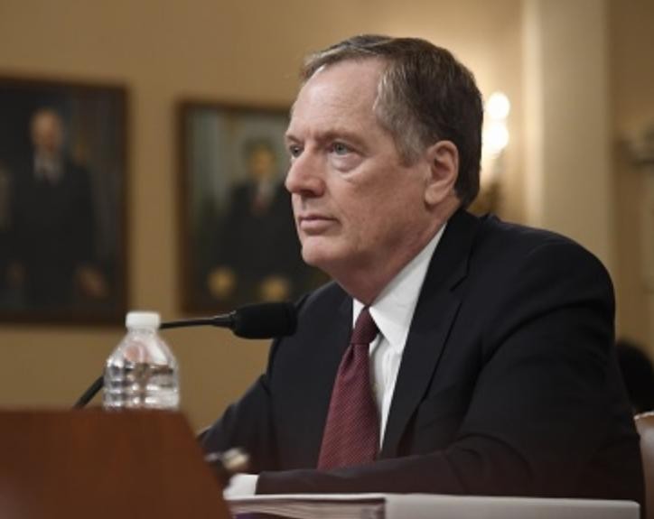 Đại diện Thương mại Mỹ Robert Lighthizer. Ảnh: Cankao.