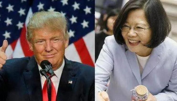 Tổng thống Mỹ Donald Trump và nhà lanxhd đạo Đài Loan bà Thái Anh Văn. Ảnh: Sina. Tổng thống Mỹ Donald Trump và nhà lanxhd đạo Đài Loan bà Thái Anh Văn. Ảnh: Sina.
