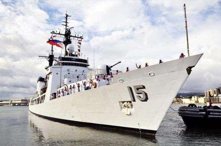 Tàu tuần tra lớp Hamilton Philippines mua của Mỹ. Ảnh: Sina.