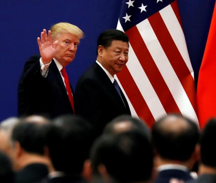 Tổng thống Mỹ Donald Trump và Chủ tịch Trung Quốc Tập Cận Bình. Ảnh: Dwnews. Tổng thống Mỹ Donald Trump và Chủ tịch Trung Quốc Tập Cận Bình. Ảnh: Dwnews.