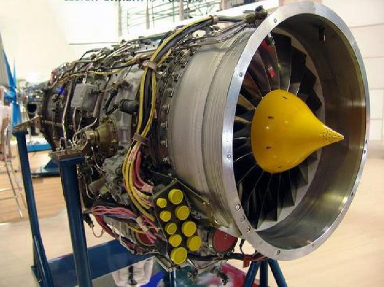 Động cơ phản lực AI-222-25 của Ukraine. Ảnh: Sina.