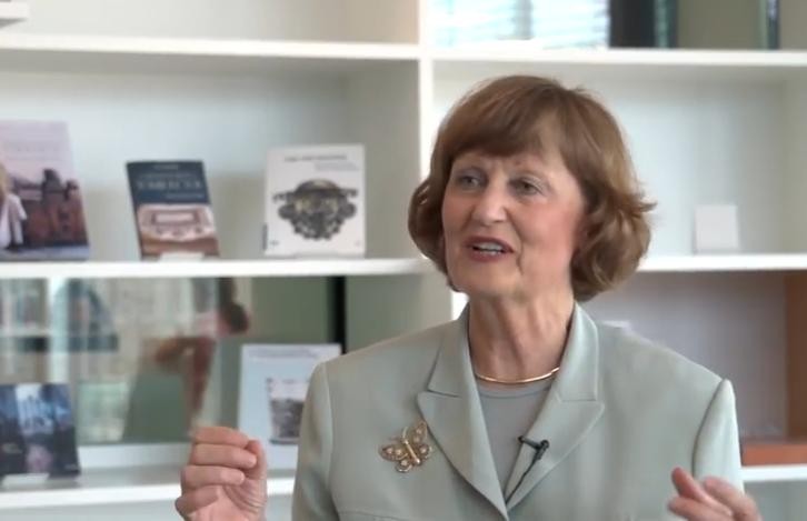 Giáo sư Jennifer Hillman, Đại học Georgetown, Mỹ. Ảnh: Youtube. Giáo sư Jennifer Hillman, Đại học Georgetown, Mỹ. Ảnh: Youtube.