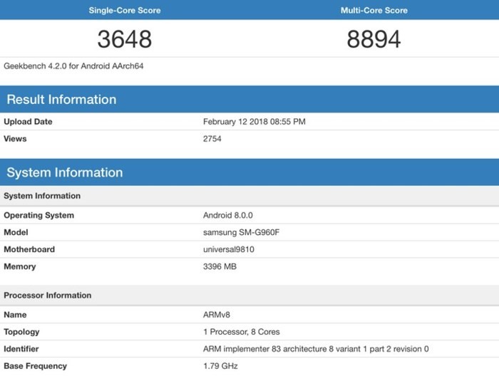 Galaxy S9 dùng chip Exynos 9810 chạy nhanh hơn chip Snapdragon 845? - Ảnh 2