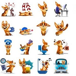 Hướng dẫn tải sticker cún, chó đáng yêu trên Facebook năm Tuất - Ảnh 10