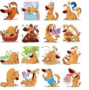 Hướng dẫn tải sticker cún, chó đáng yêu trên Facebook năm Tuất - Ảnh 9