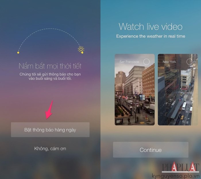 Ứng dụng cảnh báo thời tiết khi đi chơi tết - Ảnh 3