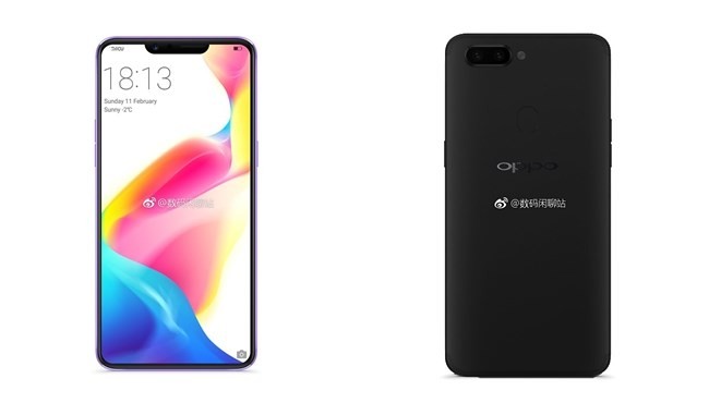 Xuất hiện hình ảnh OPPO R15 có màn hình 'tai thỏ' giống iPhone X - Ảnh 2