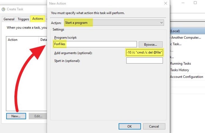 Cách tự động xóa file cũ hơn X ngày trên Windows 10 - Ảnh 6