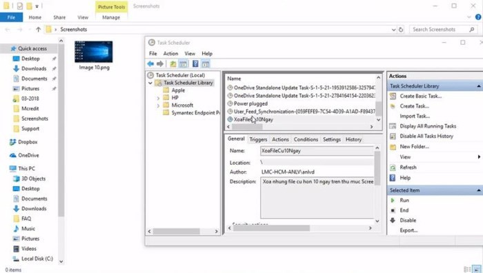 Cách tự động xóa file cũ hơn X ngày trên Windows 10 - Ảnh 8