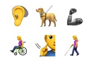 Apple đề xuất 13 emoji mới đại diện cho người khuyết tật - Ảnh 1