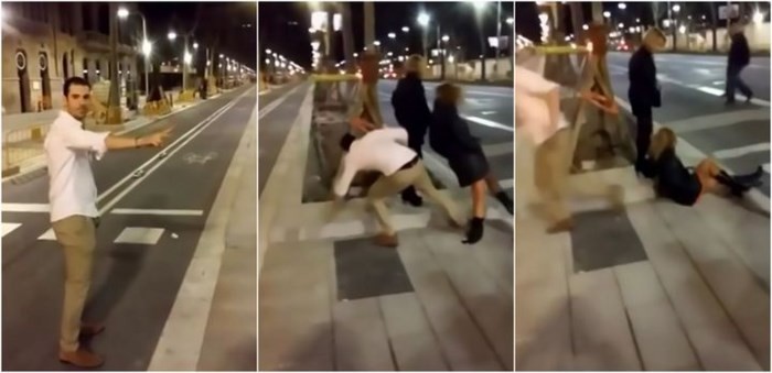 Làm video đá ngã người phụ nữ, Youtuber bị phạt hơn 70 ngàn USD - Ảnh 1