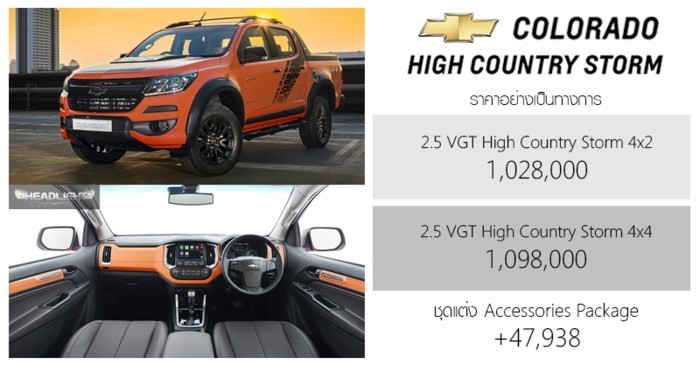 Chevrolet trình làng bán tải Colorado High Country màu cam hoàn toàn mới - Ảnh 2