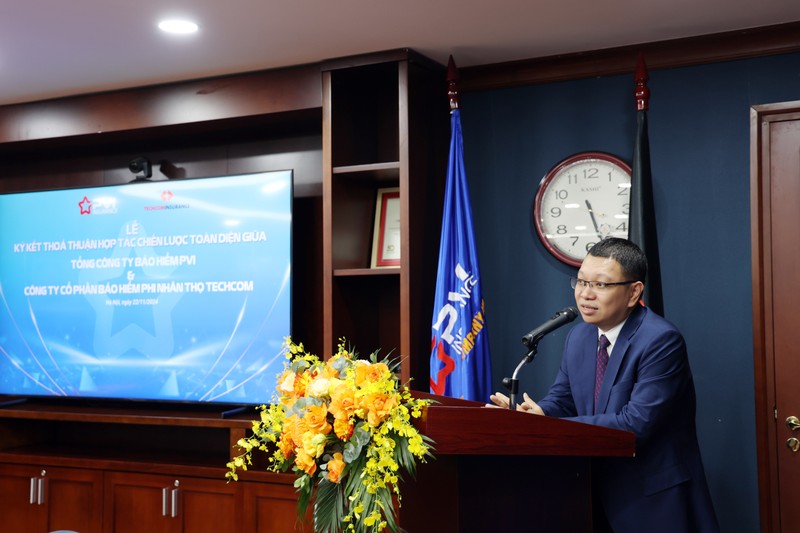 Ông Nguyễn Quang Vinh – Tổng giám đốc TCI phát biểu