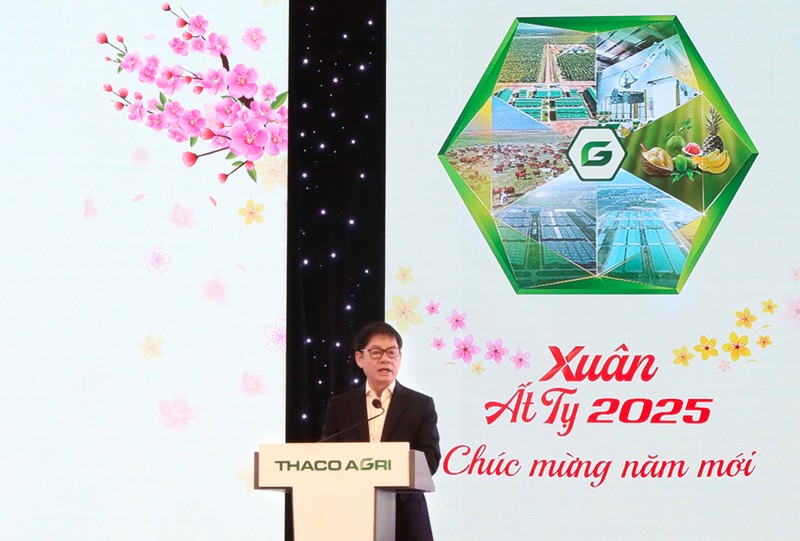 Ông Trần Bá Dương - Chủ tịch HĐQT THACO phát biểu chỉ đạo tại hội nghị