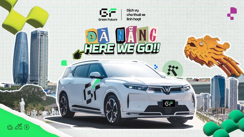 Green Future cho thuê và kinh doanh xe Vinfast tại Đà Nẵng 