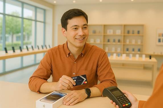 Chủ thẻ OCB Mastercard Platinum được hoàn tiền lên đến 15% khi mua sắm thiết bị công nghệ