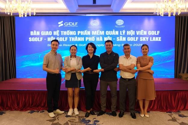 Sự bắt tay hợp tác khẳng định được sự kết nối bền chặt giữa Hội golf – Sgolf – Sân golf