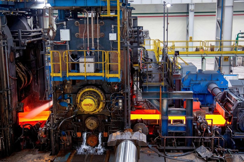 6 tháng đầu năm 2025, sản lượng sản xuất thép cuộn cán nóng của Hòa Phát tăng mạnh so với cùng kỳ năm 2024