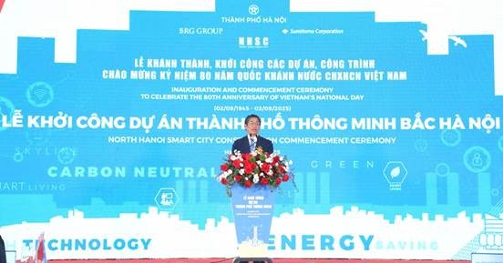 Ngài Ito Naoki – Đại sứ đặc mệnh toàn quyền Nhật Bản tại Việt Nam phát biểu ở sự kiện