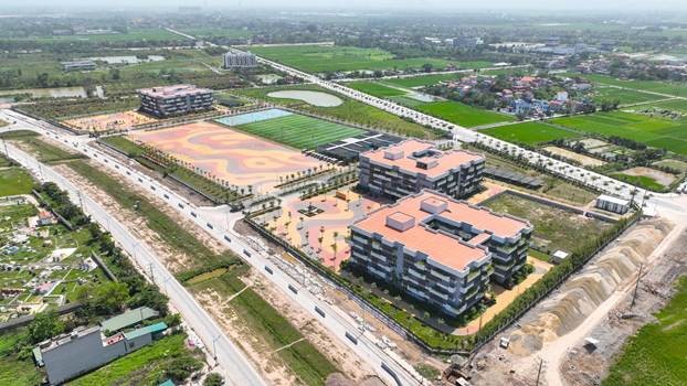 Hạ tầng đô thị đồng loạt tăng tốc tạo lực đẩy cho nhu cầu an cư. (Ảnh: Ánh Dương)