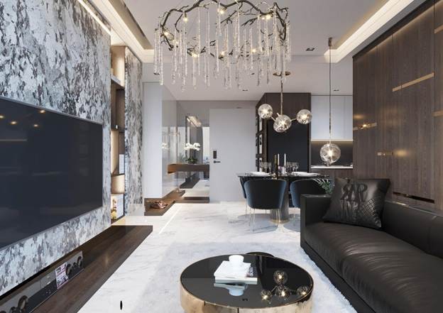 Các căn hộ tại Sunshine Sky City được bàn giao nội thất liền tường cao cấp, nhập khẩu chính hãng từ những thương hiệu danh tiếng toàn cầu: Duravit, Hansgrohe, Hafele,...hoặc tương đương.