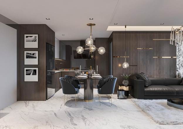 Bộ đôi căn góc 2 phòng ngủ tại tầng 31 và 34 tòa S3, diện tích tim tường 77,83 m được dự báo sẽ tiếp tục làm “nóng” sóng NobleGo tối 26/9.