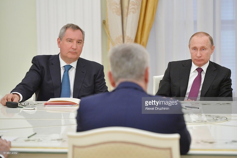 Ông Rogozin được tổng thống Putin tin cậy