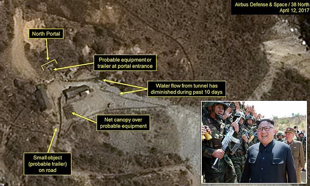 Triều Tiên được cho là đang chuẩn bị tiến hành thử hạt nhân lần thứ 6