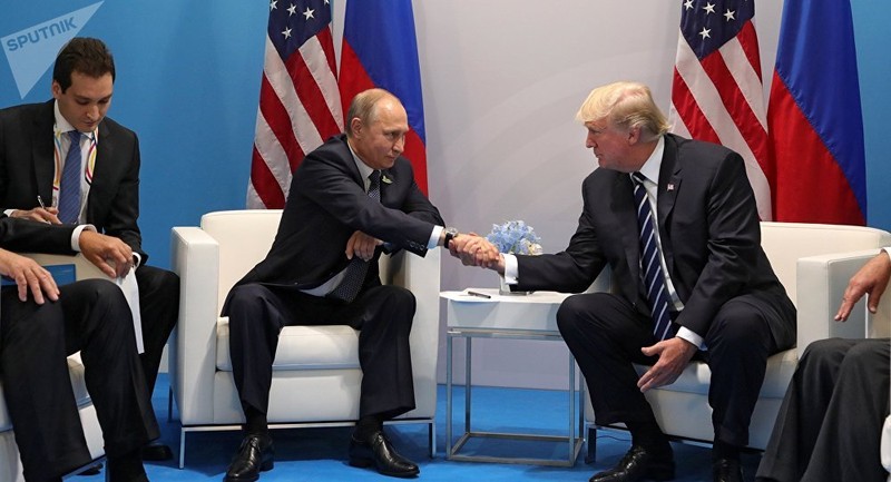 Ông Putin gặp tổng thống Mỹ Donald Trump tại Hamburg, Đức vừa qua