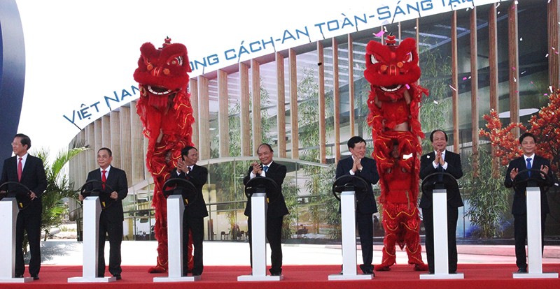 Lễ khởi công nhà máy VinFast tại Hải Phòng năm 2017