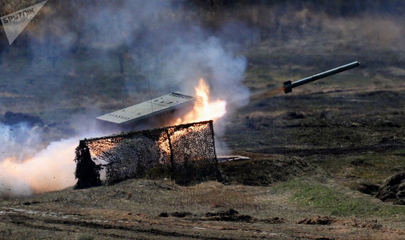 Hệ thống phun lửa hạng nặng (TOS-1) Buratino