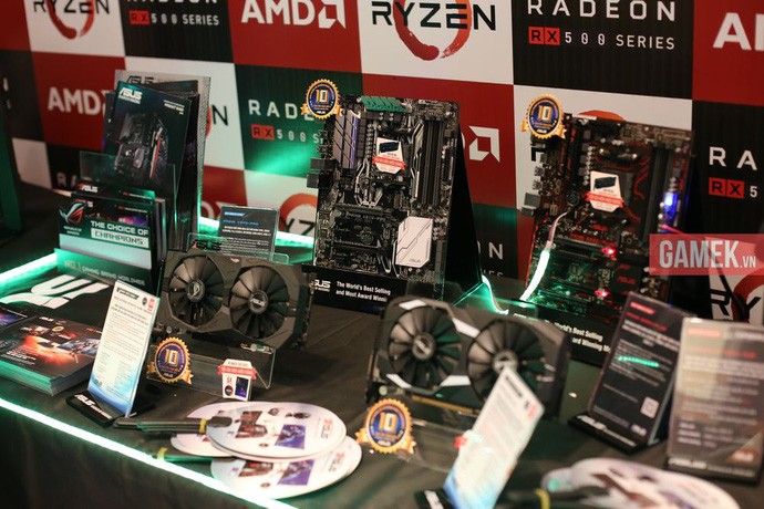 AMD chính thức ra mắt CPU Ryzen, VGA Radeon RX 500 tại Việt Nam: Giá tốt, hiệu năng cao, rất đáng mua