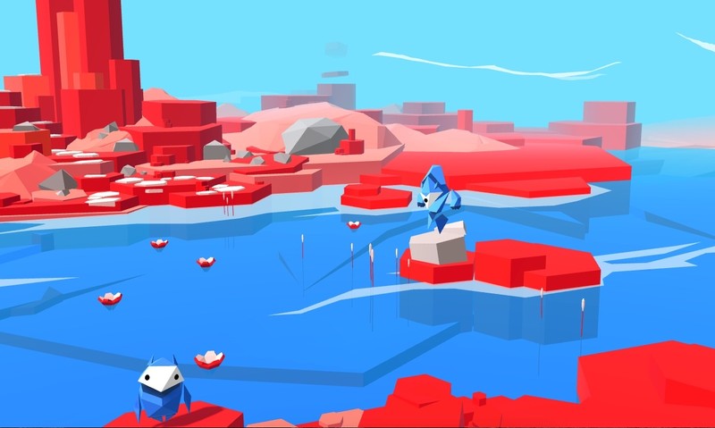 Giao diện trò chơi Interland của Google (ảnh: Engadget)

