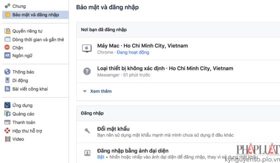 Cách đăng nhập Facebook không cần mật khẩu ảnh 1