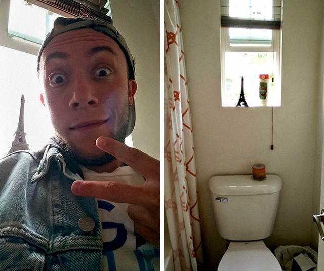 Chụp ảnh tự sướng ở Paris cùng tháp Eiffel...