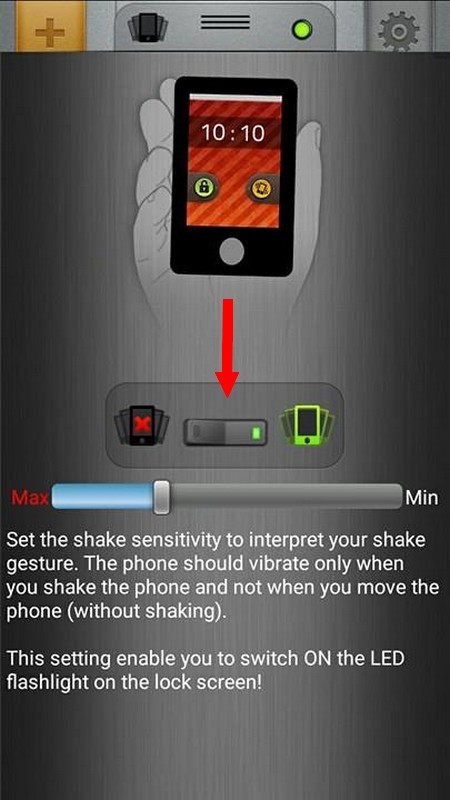 Tuyệt chiêu kích hoạt nhanh đèn flash trên smartphone bằng cách lắc thiết bị ảnh 2