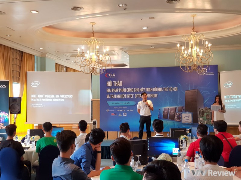 Đại diện Intel chia sẻ về các công nghệ, giải pháp dành cho máy trạm của Intel

