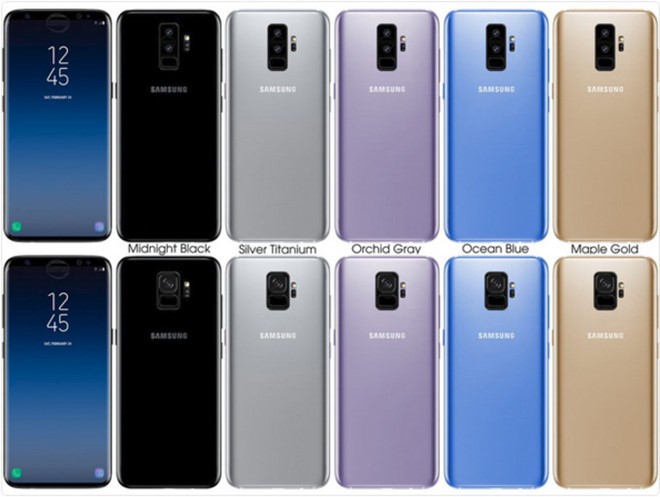 Camera kép là sự khác biệt giữa Galaxy S9 và S9+. Ảnh: Phonearena.

