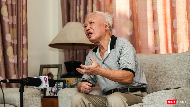 Nguyên Phó Thủ tướng Vũ Khoan (Ảnh: Ngô Minh)